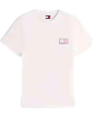 TOMMY HILFIGER CAMISETA DE MANGA CORTA EN PARA HOMBRE BLANCO