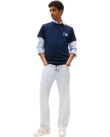 TOMMY HILFIGER CAMISETA DE MANGA CORTA EN PARA HOMBRE AZUL