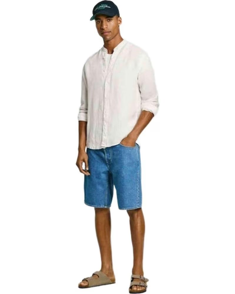 PEPE JEANS CHEMISE PEPE JEANS EN LIN BLANC POUR HOMME BLANCO