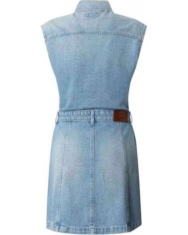 PEPE JEANS VESTITO IN DENIM SENZA MANICHE PEPE JEANS DA DONNA AZUL