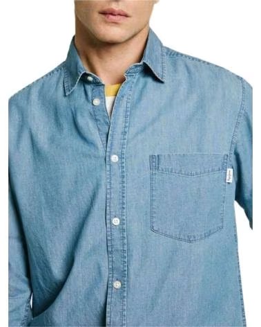 PEPE JEANS PEPE JEANS HERREN-DENIM-HEMD LANGARM AZUL