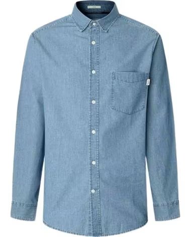 PEPE JEANS PEPE JEANS HERREN-DENIM-HEMD LANGARM AZUL