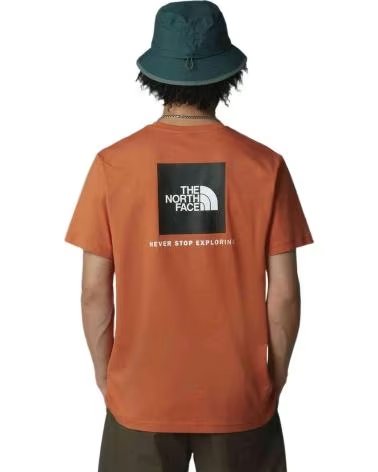 THE NORTH FACE THE NORTH FACE CAMISETA DE MANGA CURTA MASCULINA NARANJA