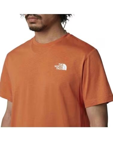 THE NORTH FACE THE NORTH FACE CAMISETA DE MANGA CURTA MASCULINA NARANJA