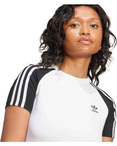 ADIDAS CAMISETA DE MANGA CORTA EN PARA MUJER BLANCO