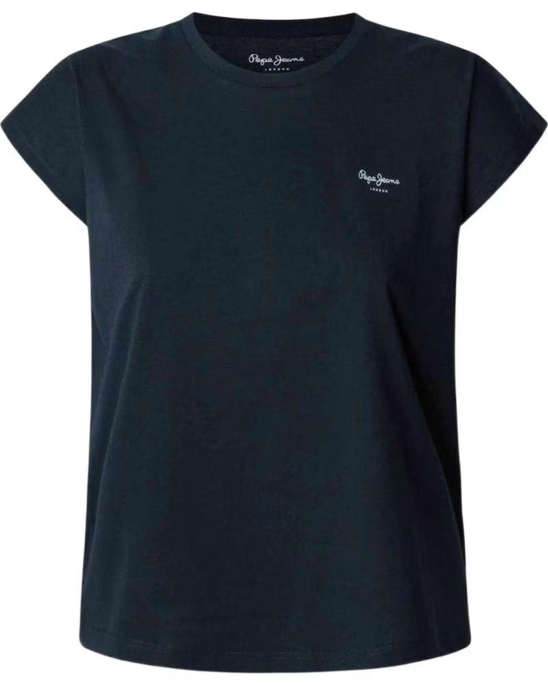 PEPE JEANS CAMISETA PEPE JEANS DE MANGA CORTA PARA MUJER AZUL