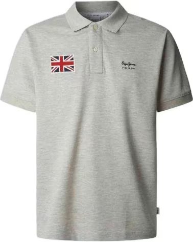 PEPE JEANS POLO DE MANGA CORTA PEPE JEANS PARA HOMBRE GRIS