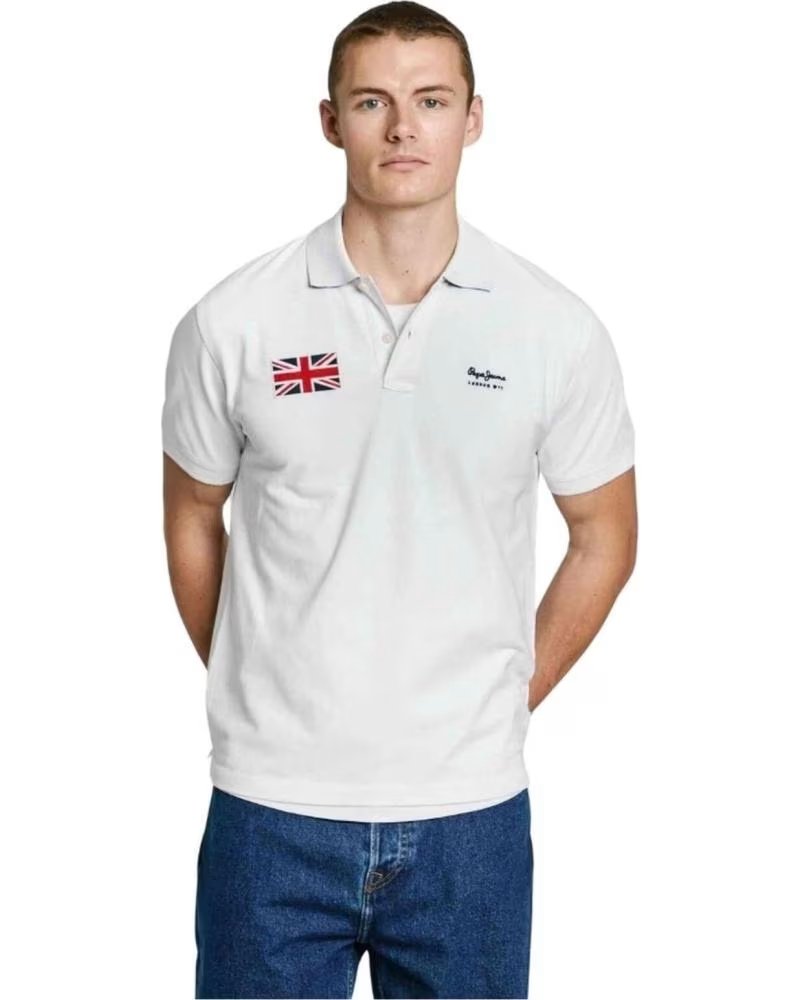 PEPE JEANS POLO DE MANGA CORTA PEPE JEANS PARA HOMBRE BLANCO