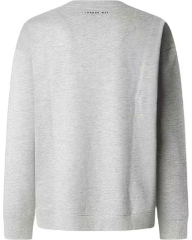 PEPE JEANS FELPA PEPE JEANS CON BANDIERA BRITANNICA DA UOMO GRIS