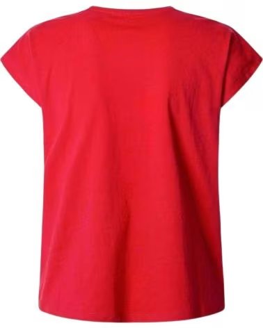 PEPE JEANS CAMISETA DE MANGA CORTA PL506030-255 EN PARA MUJER ROJO