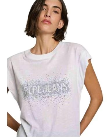 PEPE JEANS CAMISETA DE MANGA CORTA PEPE JEANS PARA MUJER BLANCO