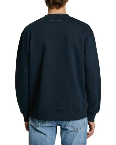 PEPE JEANS FELPA PEPE JEANS DA UOMO CON STAMPA UNION JACK AZUL