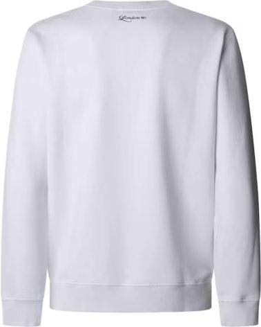 PEPE JEANS PEPE JEANS SWEATSHIRT MIT UNI-LOGO FÜR HERREN BLANCO