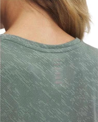 UNDER ARMOUR CAMISETA DE MANGA CORTA EN PARA MUJER VERDE