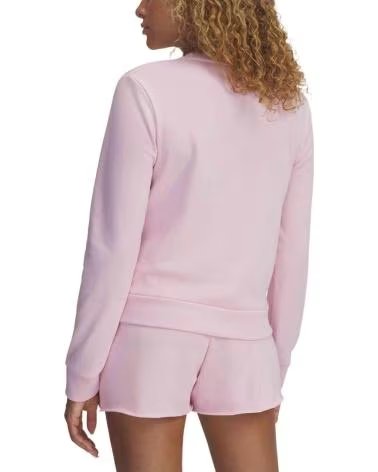 UNDER ARMOUR FELPA GIROCOLLO UNDER ARMOUR ROSA