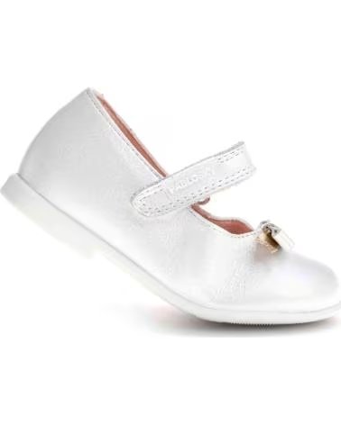 PABLOSKY ZAPATOS PABLOSKY NIÑA BLANCO CON LAZO BLANCO