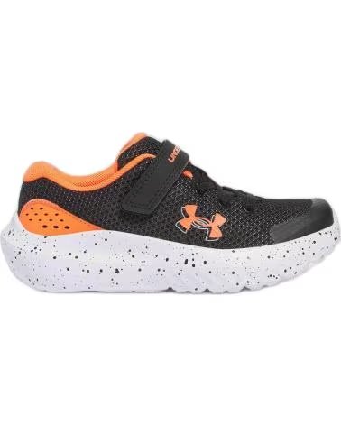 UNDER ARMOUR CHAUSSURES DE COURSE UNDER ARMOUR POUR ENFANTS UNISEXE NOIR NEGRO