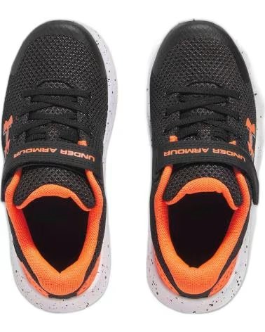 UNDER ARMOUR CHAUSSURES DE COURSE UNDER ARMOUR POUR ENFANTS UNISEXE NOIR NEGRO
