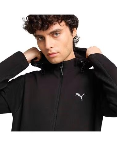 PUMA SUDADERA CON CAPUCHA PUMA ESSENTIALS LOGO UNISEX NEGRO NEGRO