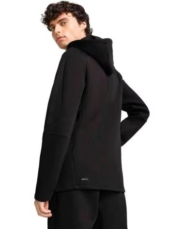 PUMA SUDADERA CON CAPUCHA PUMA ESSENTIALS LOGO UNISEX NEGRO NEGRO
