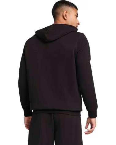 PUMA SUDADERA CON CAPUCHA PUMA LOGO BLOCK UNISEX NEGRO NEGRO