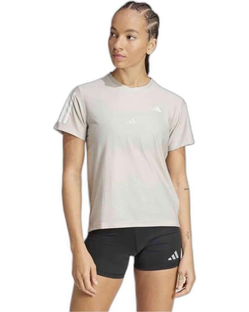 ADIDAS ADIDAS ESSENTIALS WOMEN´S SHORT SLEEVE T-SHIRT BEIGE