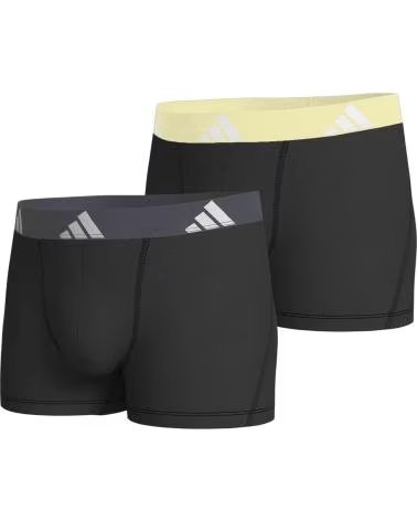 ADIDAS ACTIVE FLEX COTTON BIPACK BOXERS SCHWARZ 4AM003904