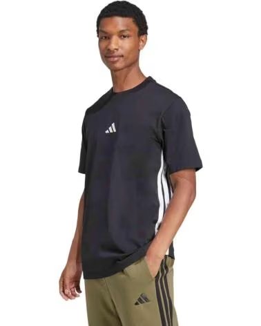 ADIDAS CAMISETA DE MANGA CORTA EN MULTICOLOR PARA HOMBRE BLACK-WHITE