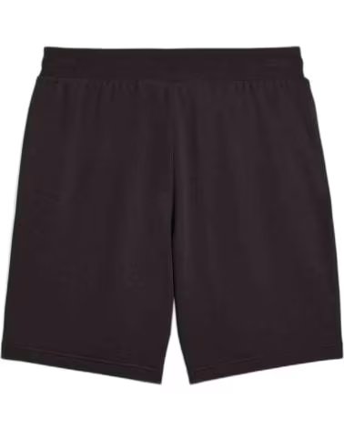 PUMA PANTALONCINO PUMA ESSENTIALS LOGO UNISEX NERO NEGRO