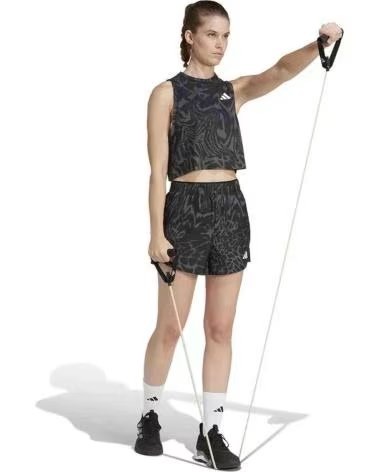 ADIDAS PANTALON CORTO EN PARA MUJER NEGRO