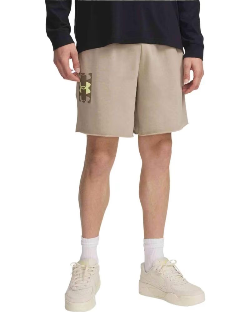 UNDER ARMOUR PANTALÓN CORTO UNDER ARMOUR PARA HOMBRE BEIGE