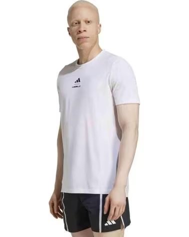 ADIDAS CAMISETA ADIDAS MANGA CORTA HOMBRE BLANCA BLANCO