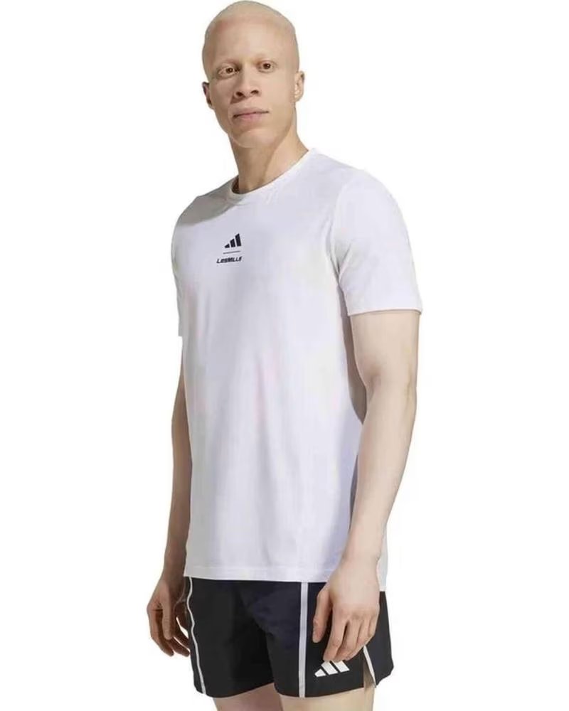 ADIDAS CAMISETA ADIDAS MANGA CORTA HOMBRE BLANCA BLANCO
