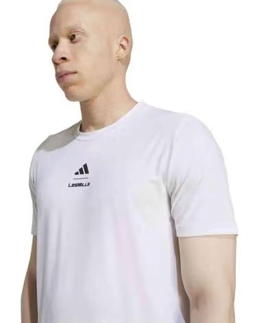 ADIDAS CAMISETA ADIDAS MANGA CORTA HOMBRE BLANCA BLANCO