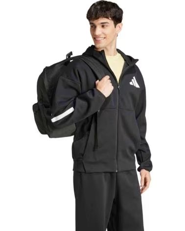 ADIDAS JAQUETA ADIDAS M ZNE COM ZÍPER COMPLETO MASCULINA NEGRO