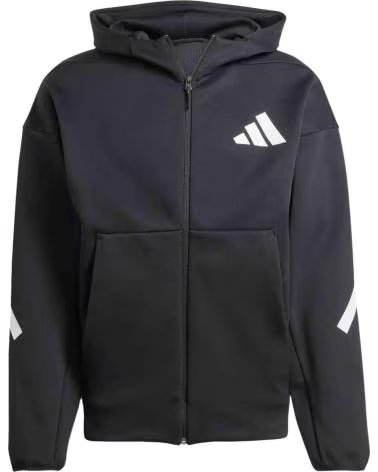 ADIDAS JAQUETA ADIDAS M ZNE COM ZÍPER COMPLETO MASCULINA NEGRO