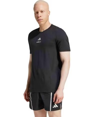 ADIDAS CAMISETA ADIDAS ENSO MANGA CORTA HOMBRE NEGRA NEGRO
