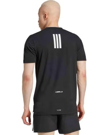 ADIDAS CAMISETA ADIDAS ENSO MANGA CORTA HOMBRE NEGRA NEGRO