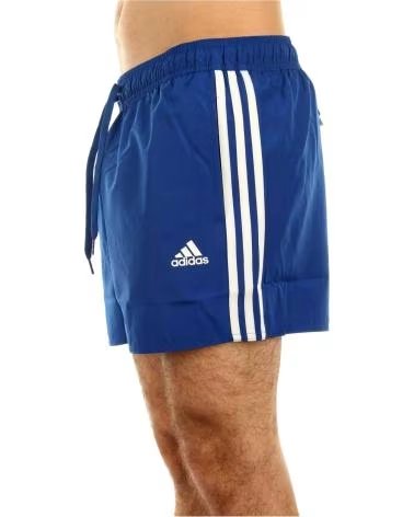 ADIDAS COSTUME DA BAGNO ADIDAS 3-STRIPES DA UOMO BLU AZUL