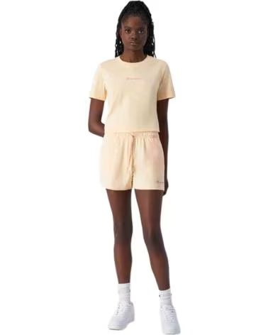 CHAMPION CAMISETA DE MANGA CORTA EN PARA MUJER NARANJA