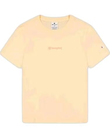 CHAMPION CAMISETA DE MANGA CORTA EN PARA MUJER NARANJA