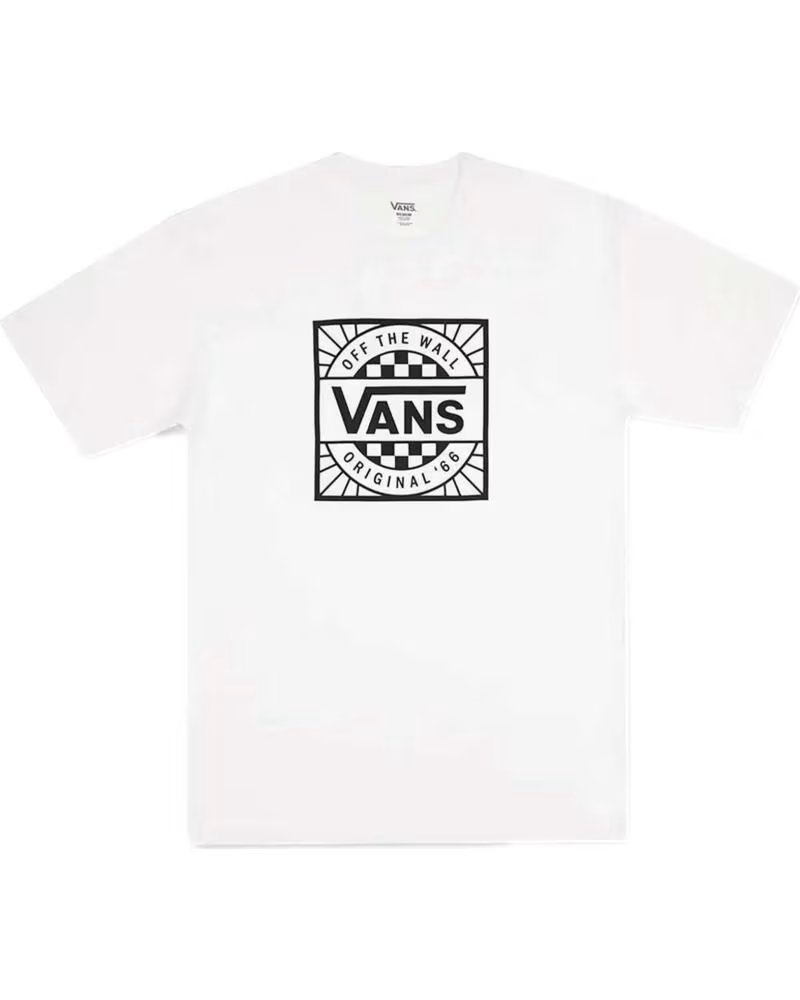 VANS OFF THE WALL CAMISETA MANGA CURTA VANS OFF THE WALL MASCULINA BLANCO