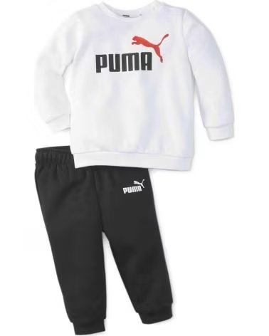 PUMA CONJUNTO ESPORTIVO PUMA MINICATS ESS CREW JO PARA BEBÊ MULTICOLOR