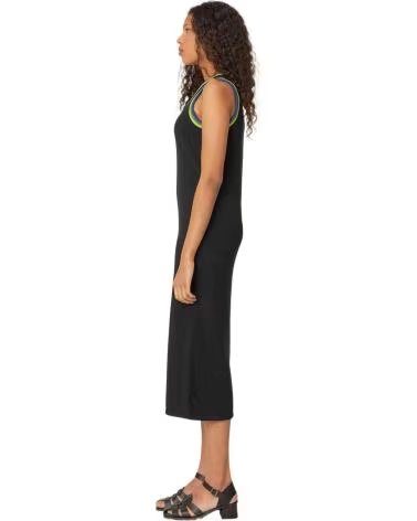 SKFK VESTIDO NEGRO MIDI SIN MANGAS SKFK PARA MUJER NEGRO