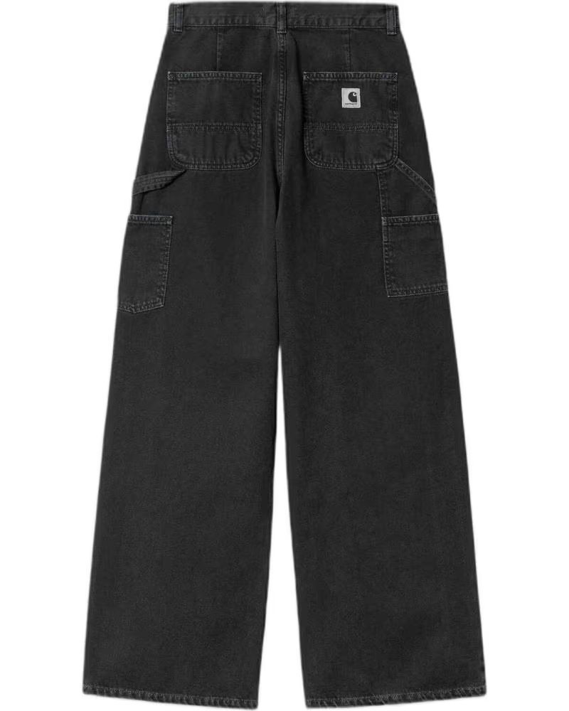CARHARTT WIP CARHARTT WIP HOSE WEITES BEIN FÜR DAMEN SCHWARZ NEGRO