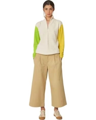 SKFK SKFK WOMEN´S ZIP-UP JERSEY IN BEIGE BEIGE