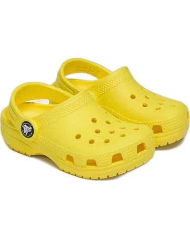 CROCS ZUECOS CLASSIC CLOG PARA NIÑOS - AMARILLO