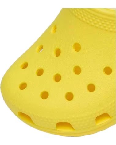 CROCS ZUECOS CLASSIC CLOG PARA NIÑOS - AMARILLO