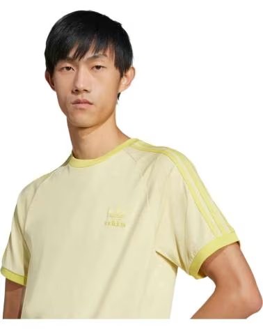 ADIDAS ADIDAS MEN´S SHORT SLEEVE T-SHIRT AMARILLO