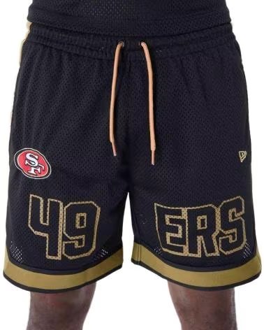 NEW ERA PANTALONCINO NEW ERA 49ERS NFL NERO DA UOMO NEGRO